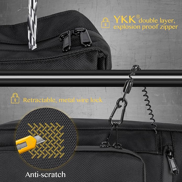 Sling Backpack Anti theft Crossbody Shoulder Bag for Men and Women Travel Work - Image 4
