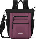 Sherpani Soleil, Anti Theft Convertible Backpack Tote (Pink Smoky Orchid) | 18L Travel Shoulder Bag, Everyday Crossbody Purse, RFID Protection, Business Daypack, Travel Gift for Women, Fits 13" Laptop by SHERPANI