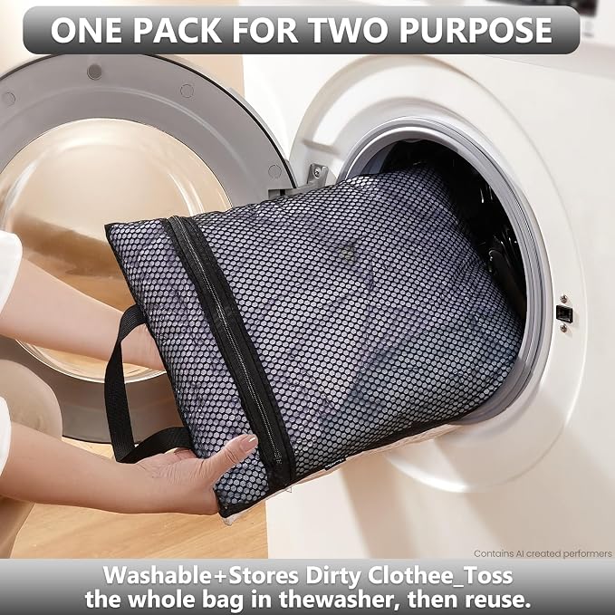 OlarHike 8 Set Packing Cubes for Travel,Gifts for Women Mom,Anti-Tearing Suitcase Organizer,with Over 1000 pcs Mesh Holes,Vacation Essentials & Accessories for Cruise Ship - Image 5