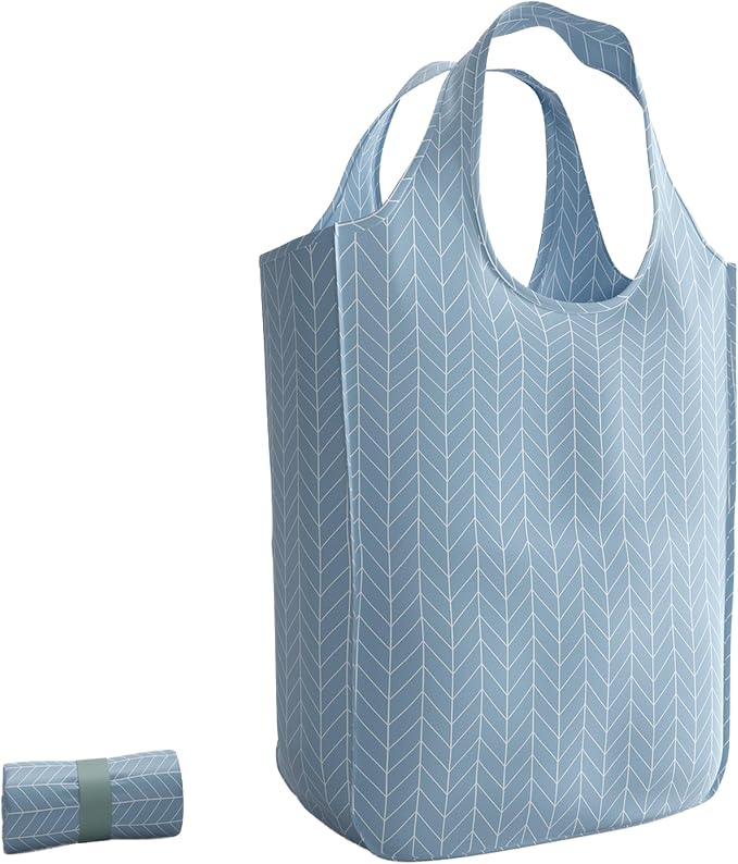 Pure Sage Reusable Grocery Bag - Stylish Shopping Bags for Groceries - Foldable Tote Bag by PureSage