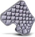 Inflatable Seat Cushion for Long Sitting, 54 High-Low Air Cell Travel Seat Cushion for Airplane, Office Chair, Car & Wheelchair, Adjustable Firmness Pressure Relief Seat Pad, 16.5" x 15.8" by Potelane
