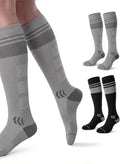 Momcozy Compression Socks for Women, 20-30 mmHg for Flying, Travel & Sports | 20-30 mmHg option: Enhanced support with zoned compression, Lycra fiber for lasting elasticity, silver-infused for freshness by Momcozy