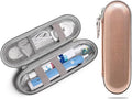 Nincha Hard Shell Durable EVA Electric Toothbrush Case - Waterproof PU Surface Layer with Shockproof EVA Material and Moisture Resistant Tin Foil Inner Lining- Bigger Size Fits All Powered Toothbrush by Nincha