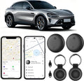 2026 Upgraded GPS Tracker for Vehicles, No Subscription, Magnetic Vehicle Anti-Lost Tracker, Small Locator, Anti-Theft GPS Tracking Device with Free App, No Monthly Fee/No SIM Card, iOS & Android by HealAge