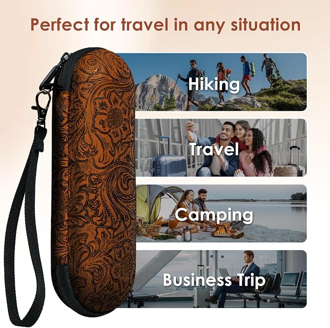 Electric Toothbrush Travel Case, compatible with Oral-B/Oral-B Pro 1000, 1500, 5000, 7000, 7500, 6000, 9600; Philips Sonicare 4100, 5100, 1100, 6100, 5300; Oral-B iO electric toothbrush - Image 7