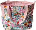 ESVAN Original Floral Water Resistant Large Tote Bag Shoulder Bag for Gym Beach Travel Daily Bags Upgraded by ESVAN