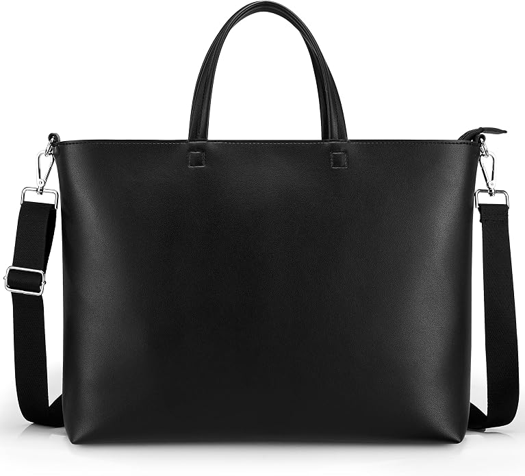 KALIDI Tote Bag Zipper Shoulder Bag Vegan Leather Purses Satchel for Women | Large Casual Handbag for Work Commuting Dating College Everyday by KALIDIFANCYFOREST