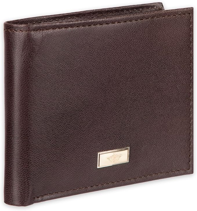Dockers Men's Bifold Leather Wallet - Thin Slimfold RFID Blocking Security Smart Extra Capacity - Image 2