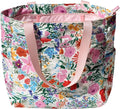 ESVAN Original Floral Tote Bag Large Shoulder Bag with Multi Pockets for Gym Travel Beach Daily Bags by ESVAN