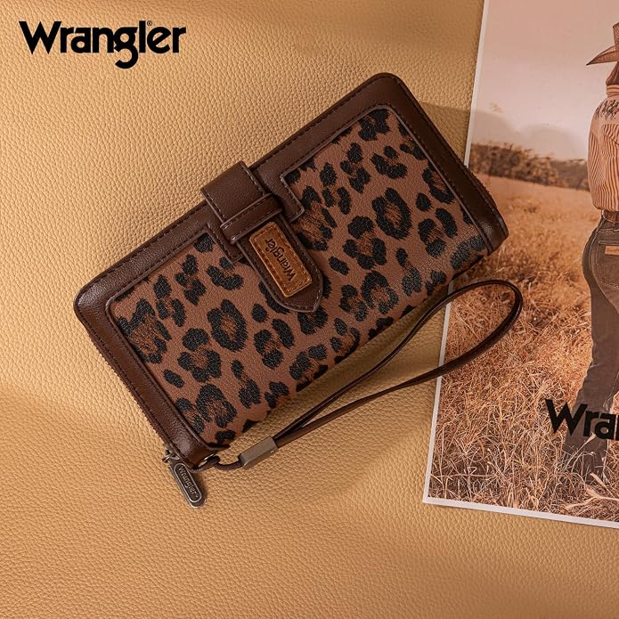 X Wrangler Women's Wallets Bifold Wristlet Wallets for Women Large Capacity Credit Card Wallet with ID Window - Image 6