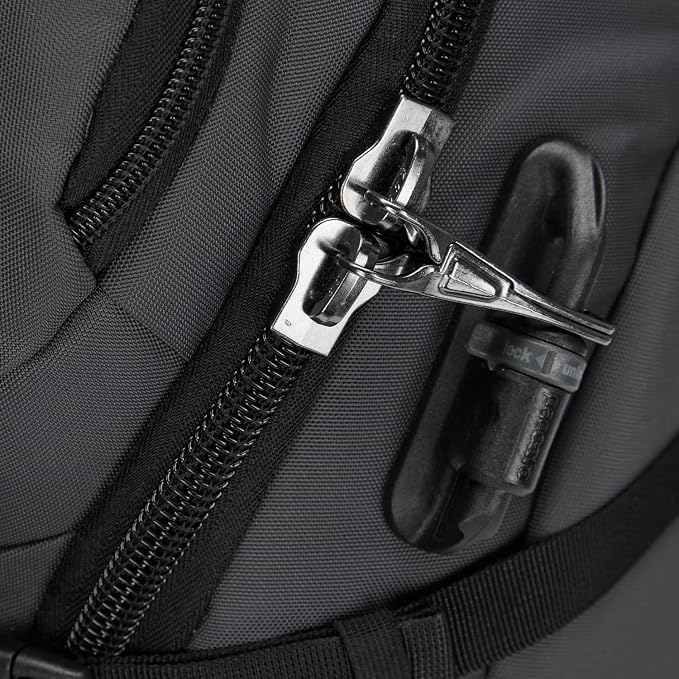 Pacsafe Venturesafe EXP35 Anti Theft Travel Backpack, Slate - Image 9