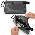 Production Zipper Bags - Electronics & Camera Accessories Bag - Cable organizer, Gear Accessory Pouch, Travel Camera Essentials (Small, Gray) by Unknown