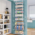 Eastherry Over The Door Pantry Organizer，9-Tier Over The Door Organizer with Adjustable Basket，Metal Hanging Pantry Organizers and Storage for Kitchen, Back of Door Seasoning Rack by Unknown
