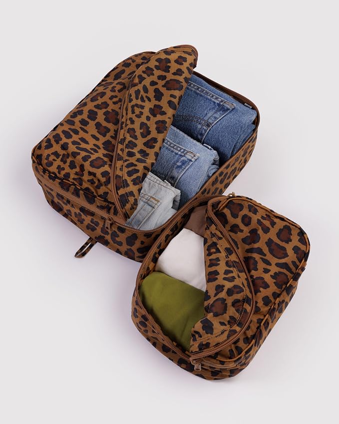 BAGGU Packing Cube Set - Leopard - Image 2