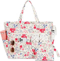Large Beach Bags for Women, Waterproof Sandproof Beach Tote Bags Swim Pool Bags with Zipper & Wet Pocket Family by Unknown