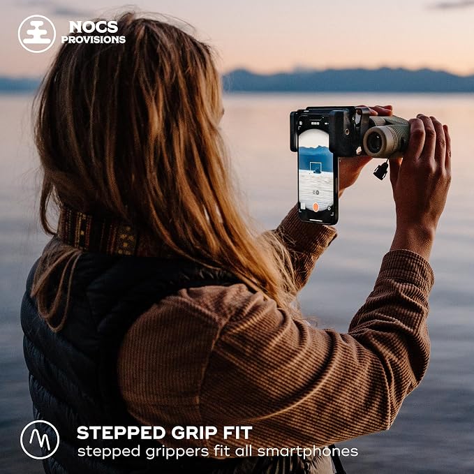 Nocs Provisions Photo Rig II Smartphone Camera Adapter for Binoculars | Smartphone Attachment for Binocular & Telescope, Accessory for Photo & Video Capturing - Image 5