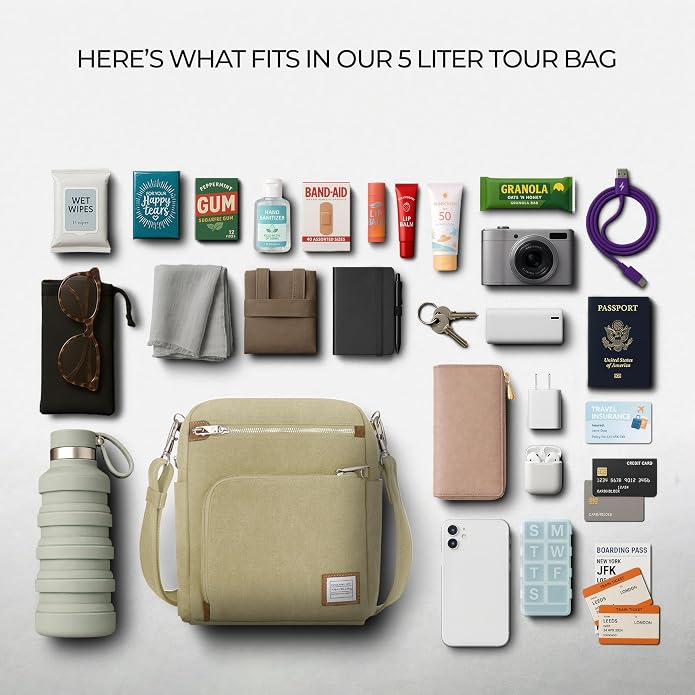 Travelon Anti-Theft Heritage Tour Bag - Image 7