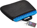 NOVA Happy Tush Gel Cell Seat Cushion, Double-Layer Pressure-Relief Gel, Foldable & Portable, Water-Resistant, Washable Non-Slip Cover, Home, Office & Travel by NOVAMedicalProducts