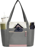 ECOHUB Large Tote Bags for Women Lightweight Laptop Tote Bag for Work Nurse Teacher Travel Totes with Compartments Cup Holder by ECOHUB