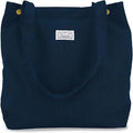 UERRUAM Corduroy Tote Bag for Women with Inner Pockets, Cute Go-to Bag | Slouchy Shoulder Bag for Everyday, Work, Books, Beach & Grocery Shopping, Lightweight Washable Foldable, Cloth Purse by UERRUAM