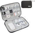 Cable Organizer Bag, Electronics Case for Cords, Chargers & Tech | Organize cables, chargers and power banks with elastic loops, mesh pockets and a slim design for travel. by Unknown