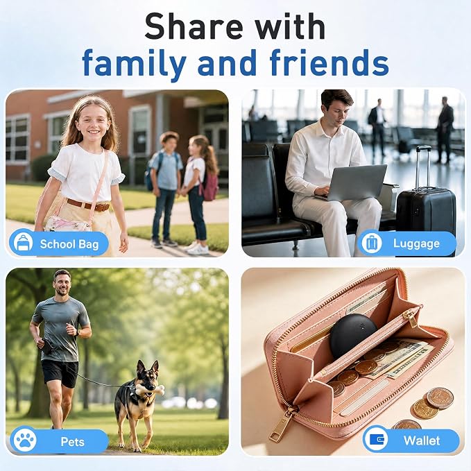 iTagpro GPS Tracker. Bluetooth Locator - Lightweight and Waterproof, Compatible with iOS and Android. Suitable for Locating Keys, Wallets, Pets, Travel, Children, and The Elderly. - Image 5