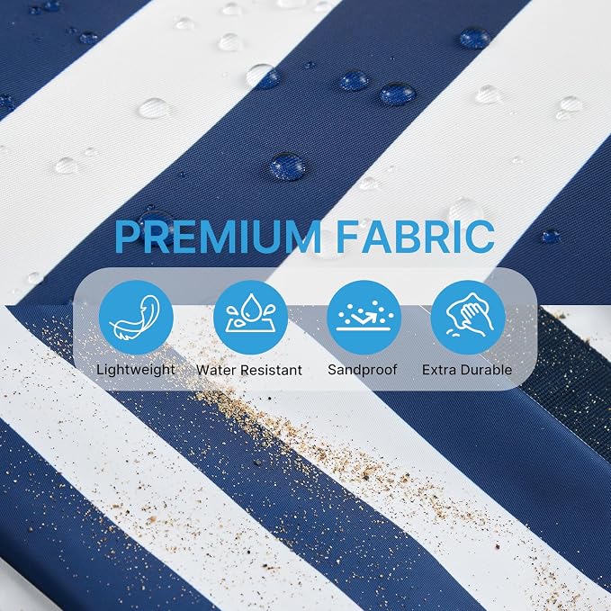 G4Free Beach Bag, Waterproof Beach Tote Pool Bags for Women | Compatible with Cup, Large Capacity Sandproof Foldable for Weekender Travel Swim - Image 7