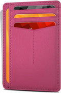 Oak Leathers Genuine Leather Slim Wallet - RFID Minimalist Card Holder by OakLeathers