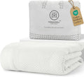 Threadmill Cotton King Blanket, Herringbone, Tusk, All-Season Breathable | 100% Cotton, Herringbone Pattern, 106x92 in, Breathable, All-Season, OEKO-TEX Certified, Machine Washable by ThreadmillHomeLinen