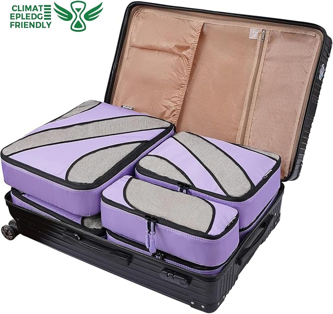 BAGAIL 6 Set Packing Cubes,Travel Luggage Packing Organizers - Image 6