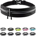 Fitgriff® Running Belt for Men & Women - Secure Jogging Pouch for Phone, Keys & Essentials - For All Cell Phones by FITGRIFF