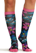 Cherokee Legwear Compression Socks for Women 10-15 mmHg (1-Pair Pack) | Comfort Support Knee Highs, Soft Fit, Regular & Wide Calf, Soft Knit Feel, Lightweight, Easy Care for Work and Everyday Wear by Cherokee