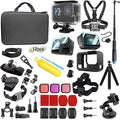 Accessories Kit for Gopro Hero 13 Black Waterproof Housing Silicone Case Glass Screen Protector Bundle for Go pro Gopro13 Hero13 Action Camera by Unknown