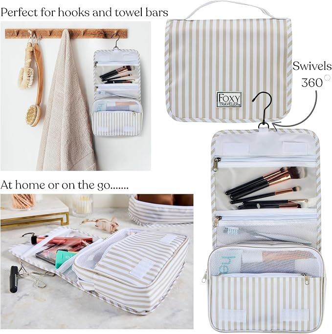 Packing Cubes Set – Cute Packing Cubes for Travel, Luggage Organizer Bags for Suitcase, For Kids & Family, Floral, Neutral & Aesthetic Travel Organizer Set -Stripe - Image 6