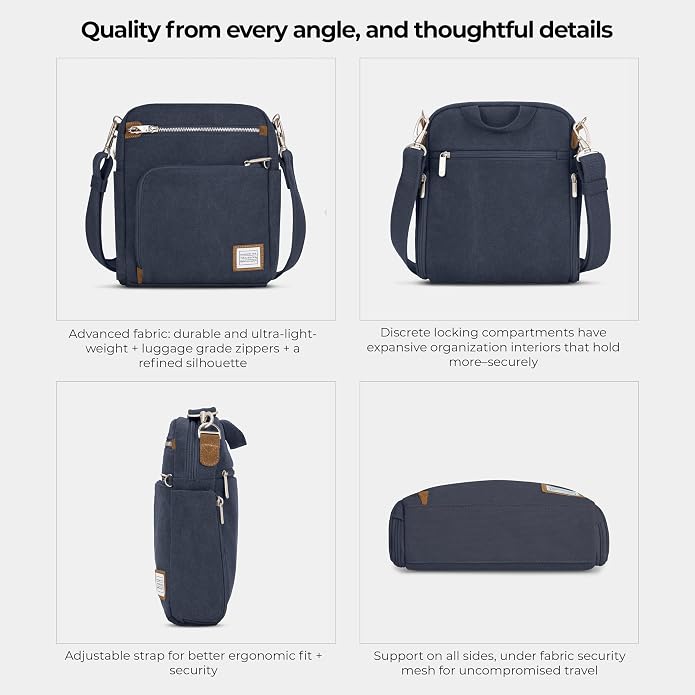 Travelon Anti-Theft Heritage Tour Bag - Image 6