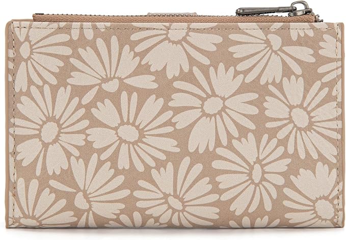 Wrangler Wallet for Women Bifold Card Holder with Zipper and ID Window - Image 5