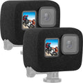 2Pack Windslayer Cover Compatible with Gopro Hero 10 Hero 9 Hero 11 Windscreen Wind Muff Foam Housing Frame Case for Noise Reduction,Sponge Video Muffler Windproof Case Accessories for Audio Recording by ChromLives