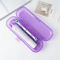 Newly upgraded toothbrush travel case, suitable for Oral-B/Oral-B Pro/Philips Sonicare/Aquasonic toothbrush, travel electric toothbrush box(purple) by Unknown