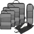 BAGAIL 6 Set Ultralight Compression Packing Cubes Packing Organizer for Travel Accessories Luggage Suitcase Backpack by BAGAIL