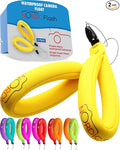 Floating Wrist Strap (2-pack) for Phone & Action Camera - Compatible with GoPro Hero 13, Insta360 X4, DJI Action 5 Pro, OM System TG-7, Kodak PixPro WPZ2 & iPhone - Bright Yellow by NordicFlash