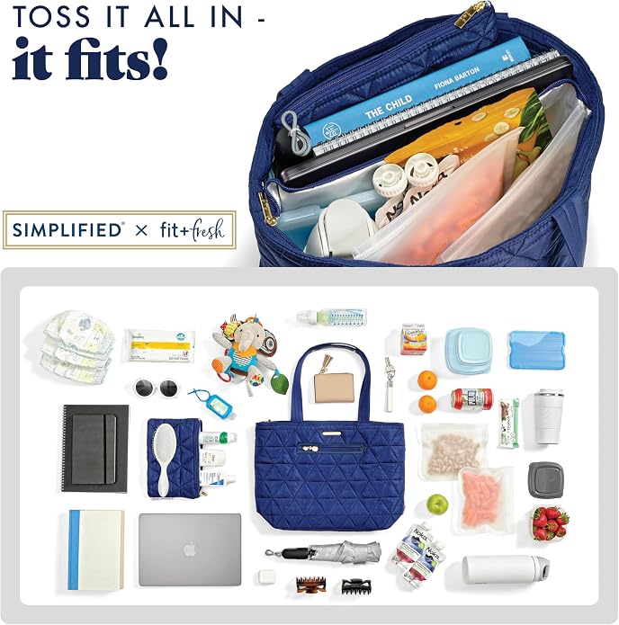 Fit & Fresh 2-in-1 Insulated Lunch & Travel Tote - Image 5