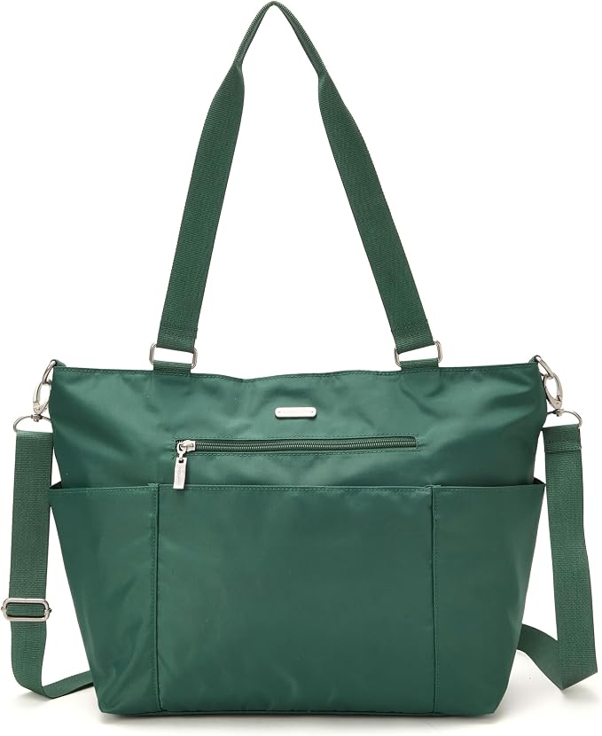 Baggallini Essential Laptop Tote - Work Tote Bag with Laptop Sleeve - Lightweight Travel Crossbody Shoulder Bag for Women by baggallini