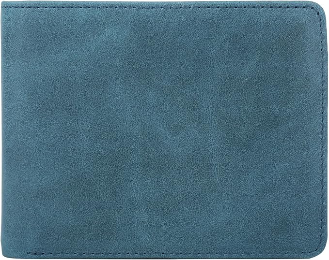 HIMI Wallet for Men-Genuine Leather RFID Blocking Bifold Stylish Wallet With 2 ID Window - Image 7