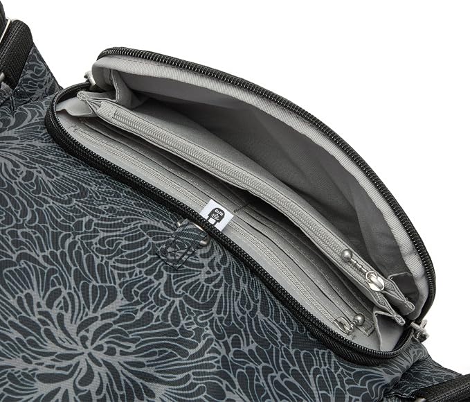 Securtex® Journey Anti-Theft Backpack - Lightweight 10.6"x10.2" RFID Travel Bag w/Locking Zippers, Compact Daypack - Image 6