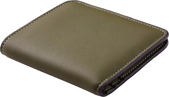 Toughergun Women’s Small Slim Leather Wallet with RFID Protection, Compact Bifold Mini Purse with Clear ID Window - Image 3