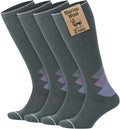 GoWith 15-20 mmHg Merino Wool Compression Socks, Thermal Travel Socks, Cushioned Knee High Hiking Socks for Men/Women by GoWith