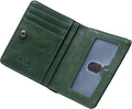 Alldaily Small RFID Wallet for Women Slim Compact Bifold Pocket Ladies Travel Mini Purse (Green) by Alldaily