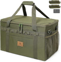 Tactical Camping Storage Bag Utility Tote Bag Camping Kitchen Organizer with Axe Holder & Shoulder Strap by Lemubeane