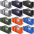 VELVETSURE 12 Pack Heavy Duty Extra Large Moving Bags W/Backpack Straps - Strong Handles & Zippers, Storage Totes For Space Saving, Fold Flat, Alternative to Moving Box and Storage Bin, Multicolor by VELVETSURE