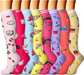 FEYHAY Copper Compression Socks (8 Pairs) 15-20 mmHg Circulation is Best Athletic & Daily for Men & Women, Running, Climbing by FEYHAY